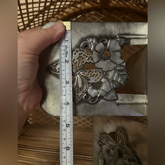 Vintage Metal Butterfly Bookends - Picture 7 of 8